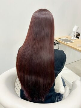 ロングヘア/韓国/レイヤーカット/ダブルカラー/栄s37