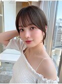 小顔前髪顔周りくびれ20代30代40代