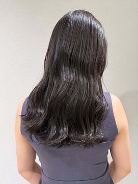 メゾンマイル 恵比寿(maison mile) オリーブグレージュ/透明感カラー/レイヤーカット/恵比寿駅