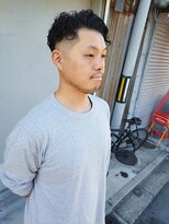 ガブ(GABU.)&nbsp;ラフカール(ナチュラルパーマ)(スキンフェード)