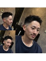 メグロバーバーショップロッポンギ 目黒六(MEGURO BARBER SHOP 6PPONGI) スパイキーショート