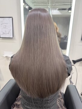 シェノン 表参道(CHAINON) 表参道/着物ヘア/ダークアッシュ/ミディアムレイヤーカット/渋谷