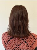 ゆるふわパーマ/ミディアムヘア/ダメージレスパーマ/30代40代