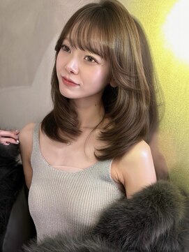 HARVEY 大宮店【ハーヴィー】【2月28日オープン(予定)】 【ミディアムレイヤー】ワンホン/顔まわりカット