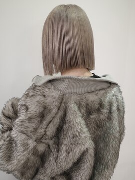 ニコフクオカヘアーメイク(NIKO Fukuoka Hair Make) [NIKO]ダブルカラー/ベージュ/グレージュ/ブリーチカラー