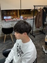 シード(SEED)&nbsp;長崎　シャドウパーマ　メンズカット