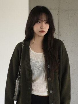 エイチ ウルフカット 大阪梅田(811) レイヤーボブヘアカラーバレイヤージュ50代くるみちゃんヘア