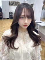 ディーバ 横浜(D.I.E.V.A)&nbsp;20代30代韓国風ヨシンモリハッシュカットナチュラルブラウン