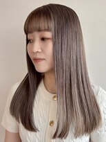 マッシュ チャヤマチ(MASHU chayamachi)&nbsp;柔らか透明感カラー/ブリーチなし/オリーブブラウン／大阪梅田