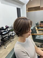 エニー 四条大宮(aNy)&nbsp;毛流れが美しいハンサムショートの大人スタイル