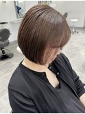 切りっぱなしボブ