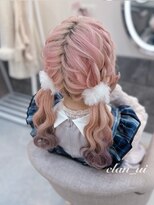 ヘアセット クラン ソア 心斎橋店(hair set Clan soar)&nbsp;もこもこツインテール【クランソア】ヘアメ/ヘアセット/心斎橋