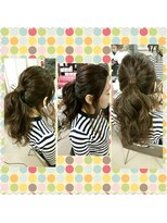 ヘアメイク アンク&nbsp;ルーズな束ね髪