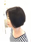 前下がり・美人ボブ