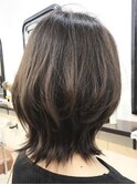 【eTONe】30代40代大人女性におすすめ外ハネミディ