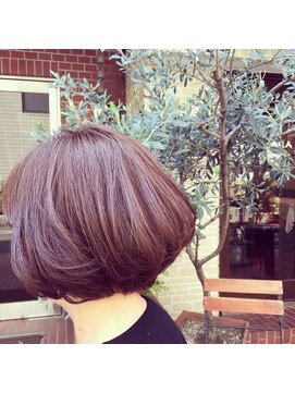 チル ヘアサロン(Chill hair salon) 簡単スタイリングボブ