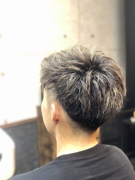 アルファベットシーガム(C gam) オトコをあげるショートハイライトメッシュ