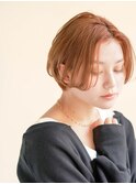 オフィスヘア/エアリーミディ/ショートパーマ/新宿