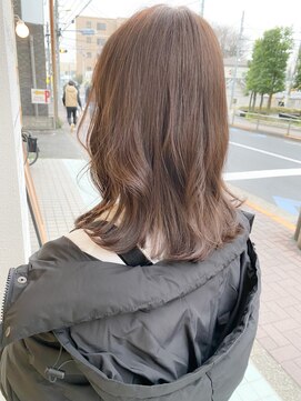 ノースイースト 登戸店(northeast) ベージュ系カラー/ミディアムレイヤー