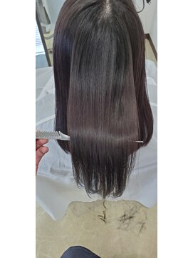 ヘアーメイク リル(HAIR MAKE Lir) 煌水髪質改善酸性縮毛矯正の出来