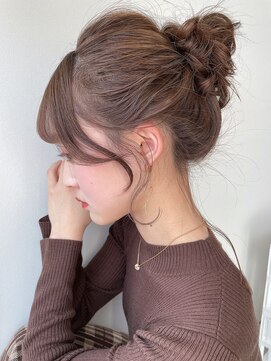 コア 銀座(COA) マロンベージュ/Aラインボブ/かきあげバング[銀座]