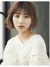 ★頭皮、髪に優しいオーガニック艶カラー+炭酸泉　￥6050～