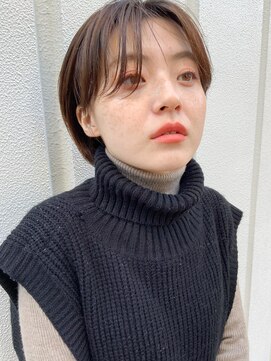 レトン 銀座(leton) テラコッタ/ミニウルフ/くすみブルー/くびれヘア/ウルフマッシュ