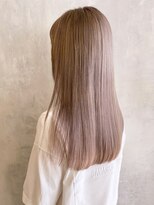 アイティー バイ アルバム 中野店(IT by ALBUM)&nbsp;ホワイトベージュロング_くびれヘアビタミンカラー_ba345391