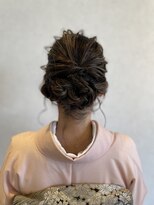 サロンドポプリ 志都美(salon de poupuri)&nbsp;お着物ヘアーセット