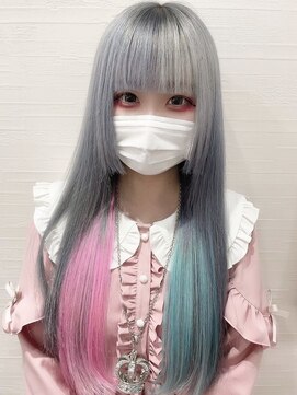 ディーシー 新宿店(D.C) 原色インナーカラー