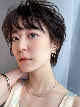 イトシテ ニュアンスパーマ×ナチュラルショート【本多身和子】