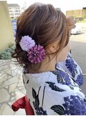 浴衣アレンジ
