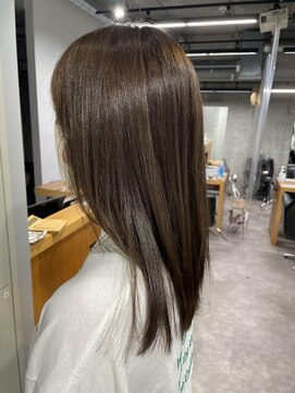 シェル 吉祥寺(shell) ナチュラルストレート_ショコラベージュ