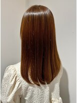 アルフレッド 桜本町店(alfRed) 髪質改善 ツヤ髪 イエローブラウン デザインカラー