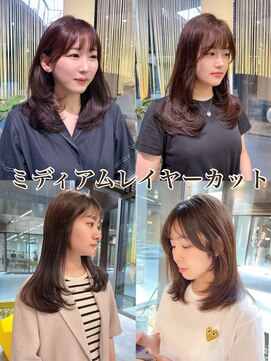 シティ(CITY) ミディアムレイヤーカット/レイヤーカット