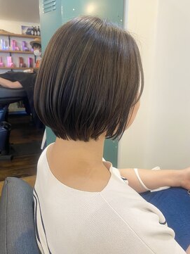 リブ(Lib) 【Lib】ナチュラルショートボブ/大人ボブ