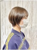 ショートボブ/丸みショートボブ/大人可愛い/20代30代40代50代