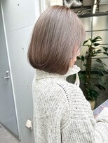 チル(chill)&nbsp;切りっぱなしボブ＊ブリーチなしダブルカラー