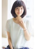 【寺尾拓巳】大人かわいいひし形小顔ミディアムボブ