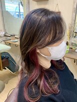 レガロヘアーデザイン(Regalo hair design)&nbsp;インナーラベンダーピンク