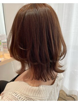 アヴァンス 箕面(AVANCE.) 似合わせカット×ネオウルフ×イルミナカラー