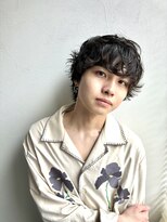 グラフ 立川(Graph.)&nbsp;無造作ニュアンスマッシュツーブロックメンズパーマ