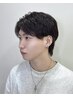 【メンズ限定】メンズカット＋頭浸浴炭酸ヘッドスパ（10分）＋眉カット￥7216