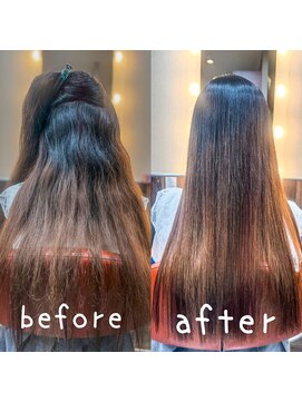 セレスト 福岡天神店(CELESTE) 縮毛矯正【甲斐】カシミアストレート45