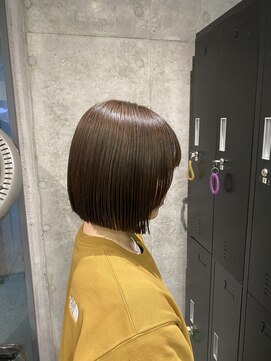 スタイル スマート サロン(STYLE smart salon) 【yua/藤沢】切りっぱなしボブ/ミニボブ/オリーブブラウン