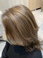 アソビ 表参道(ASOBI)&nbsp;白髪ぼかし/脱白髪染め/ブリーチなしダブルカラー