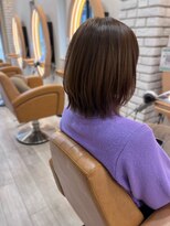 アドラーブル けやき通り店(adorable)&nbsp;20代30代ナチュラルくびれボブ艶感結べるボブ