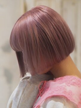 ニュイ(NUIT) ダブルカラーミルクティーベージュカラーケアブリーチ韓国ボブ