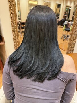 ビュートリアム265(BEAUTRIUM 265) ◆レイヤーカット/アッシュグレー/韓国レイヤー/ブルーブラック