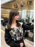オリーブミディアム_メルティカラー似合わせカットミディアム